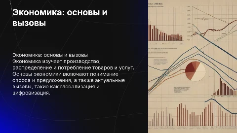 ЭКОНОМИКА ОСНОВЫ И АКТУАЛЬНЫЕ ВОПРОСЫ