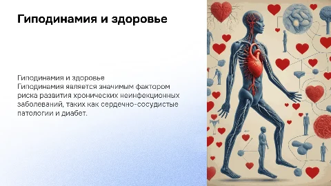 Гиподинамия как фактор риска хронических заболеваний