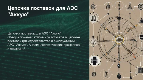 Цепочка поставок для АЭС "Аккую"