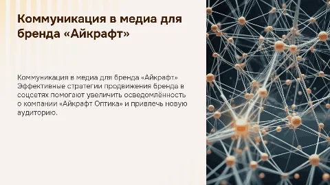 Коммуникационная кампания в социальных медиа для бренда «Айкрафт»