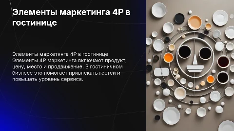 элементы маркетинга 4Р гостиницы