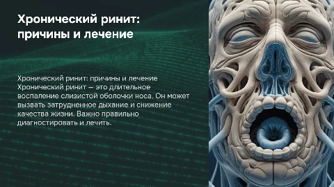 хронический ринит