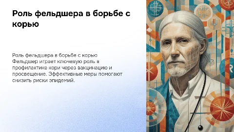 Профессиональная деятельность фельдшера при кори