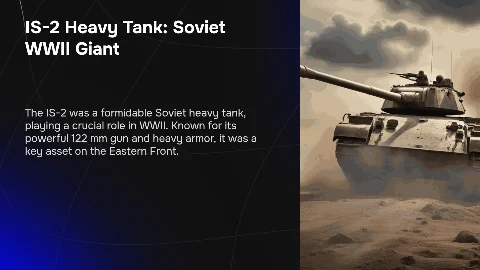 Тяжёлый танк ИС-2 — Советский колосс Второй мировой войны
