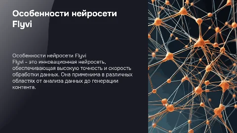 особенности нейросети Flyvi