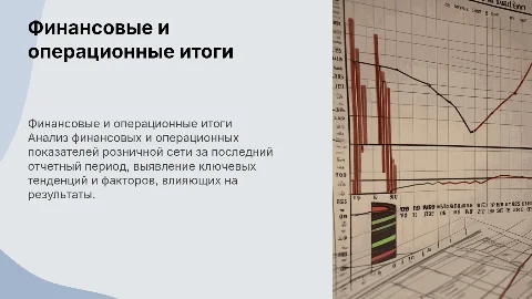 Финансовые и операционные результаты розничной сети