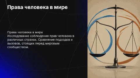 Права человека и их соблюдение в различных странах