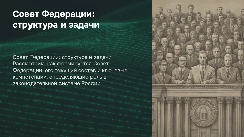 Совет Федерации: формирование, состав и компетенция