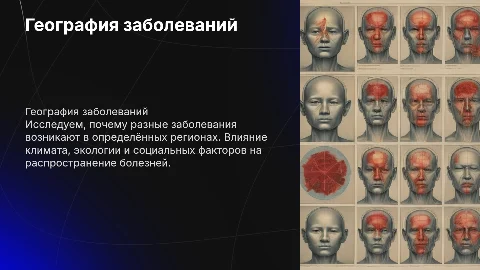 География заболеваний: почему они появляются в разных местах