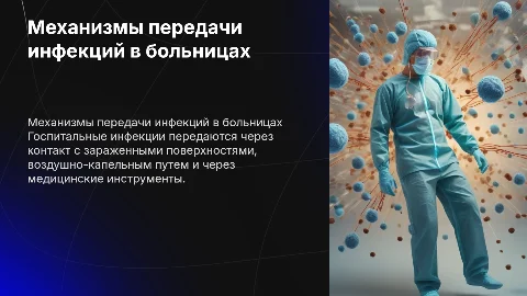 ОСОБЕННОСТИ МЕХАНИЗМОВ ПЕРЕДАЧИ ГОСПИТАЛЬНЫХ ИНФЕКЦИЙ