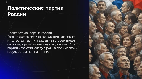 Политические партии и лидеры в современной России