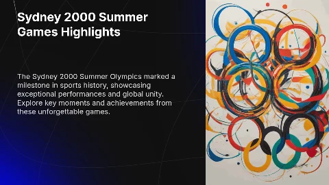 Сидней 2000: летние игры