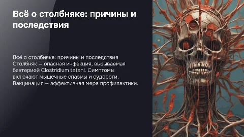 Вся информация о инфекции столбняк