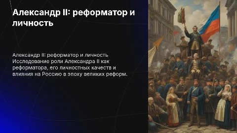 Александр II: человек и государственный деятель