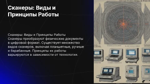 сканеры. их виды и принципы работы