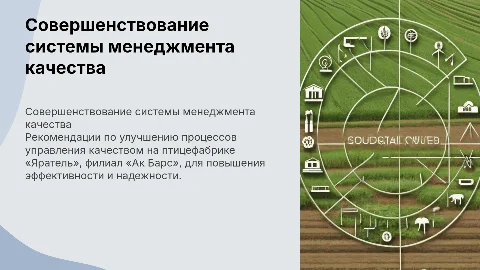 Рекомендации по совершенствованию системы менеджмента качества