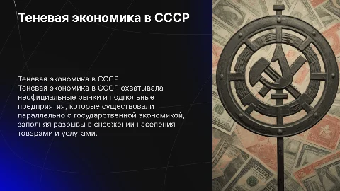 Теневая экономика в СССР