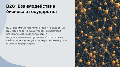 B2G - (Business-toGovernment)