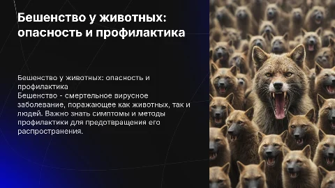 Бешенство животных
