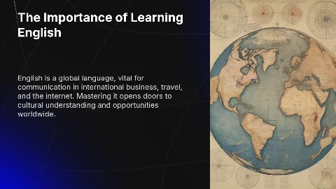 Why Learning English Is Important