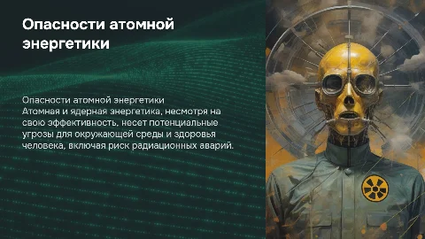 Презентация на тему опасность атомной и ядерной энергетики