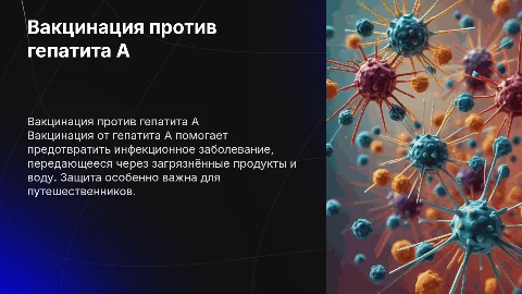 Вакцинация от гепатита а