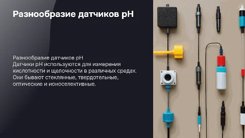 Какие бывают датчики измерения pH