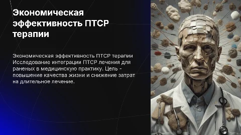 Экономическая эффективность интеграции лечения ПТСР в медицину