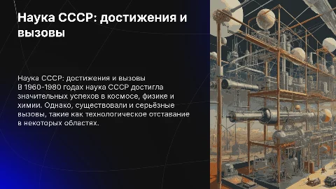Наука СССР в 1960-1980 года