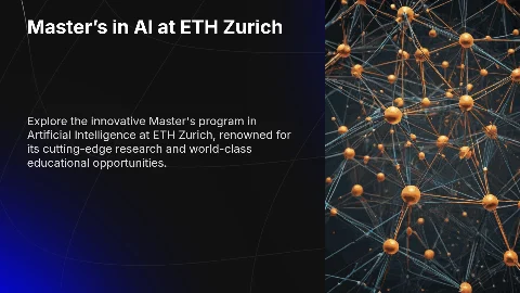 Master’s in Artificial Intelligence at ETH Zurich