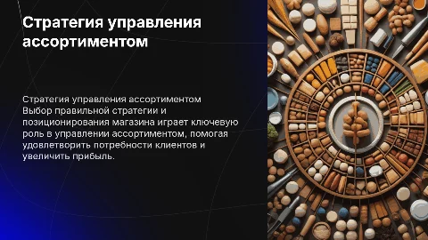 Стратегия и позиционирование магазина в управлении ассортиментом