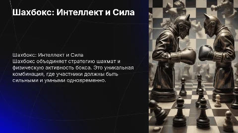 Шахбокс: Интеллектуальная Битва с Кулаками