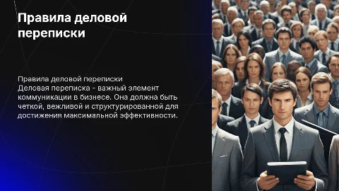 деловая переписка. правила деловой переписки