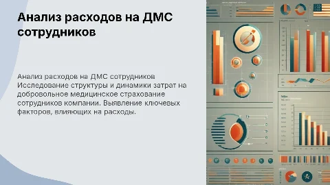Анализ расходов на добровольное медицинское страхование (ДМС)