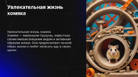 жизнь хомяка