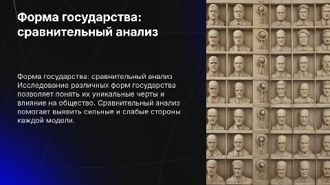 Форма государства : сравнительная характеристика