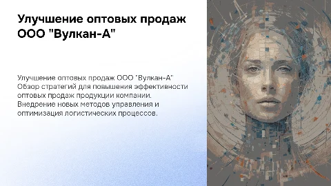 Совершенствование деятельности предприятия ООО "Вулкан-А"