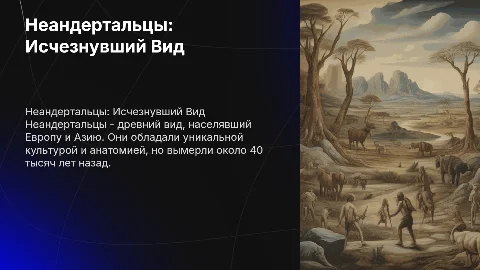 Неандерталецы