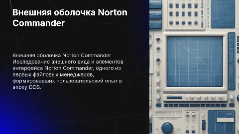 внешняя оболочка Norton Commander
