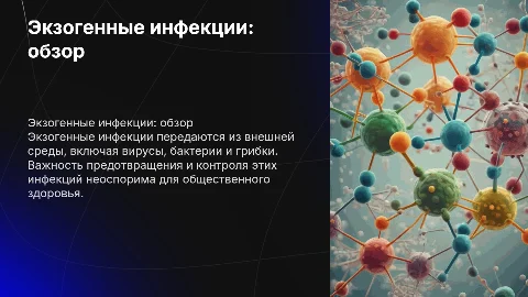 экзогенные инфекции