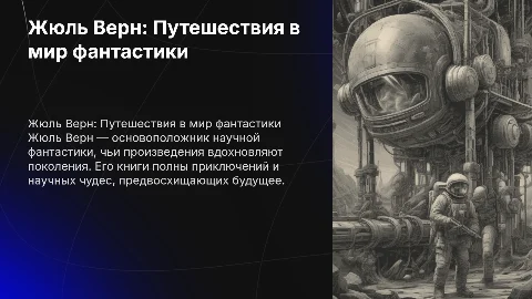 Жизнь и творчество Жюля Верна, обзор