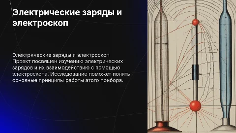 Проект по теме Электрические заряды и Электроскоп