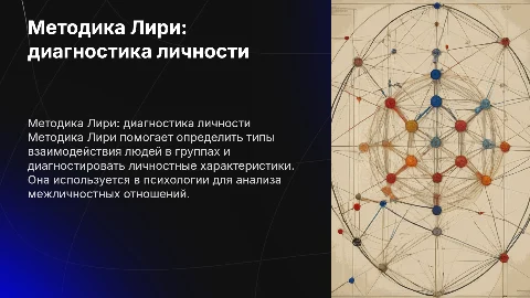 Методика Лири с диагностикой