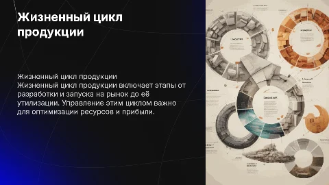 Жизненный цикл продукции