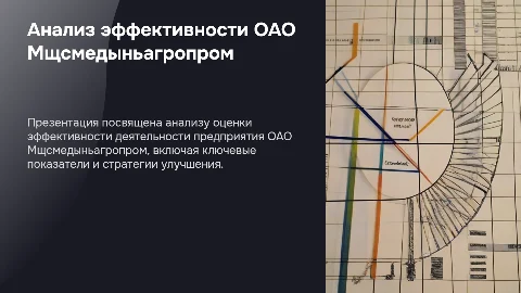 Анализ эффективности ОАО Мщсмедыньагропром