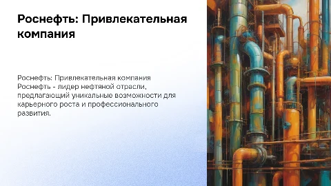 Роснефть - компания в которой хочется работать!
