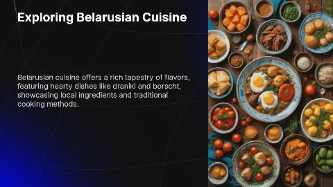 Национальная кухня Беларуси
