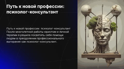 Путь к новой профессии: от юриста к психологу-консультанту