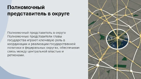 Статус и функции полномочного представителя в округе
