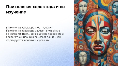 характер психология